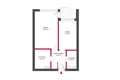 Mieszkanie 2 pokoi 38 m² Warszawa, Polska