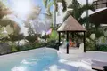 Kompleks mieszkalny New exclusive residence with a swimming pool and a business center a few steps from the ocean, in a prestigious area, Bali, Indinesia