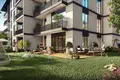 Complejo residencial New residence with a swimming pool and green areas near a metro station, Istanbul, Turkey