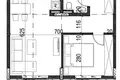 Apartamento 1 habitacion 46 m² Radanovici, Montenegro