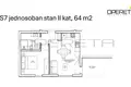 Appartement 64 m² Grad Zadar, Croatie