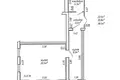 1 room apartment 39 m² Minsk, Belarus