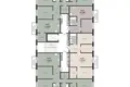4 room apartment 80 m² Kalodziscanski sielski Saviet, Belarus