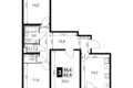 Квартира 3 комнаты 83 м² Юго-Западный административный округ, Россия