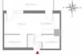 Wohnung 1 zimmer 31 m² in Warschau, Polen