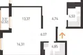 4 room apartment 91 m² Kopisca, Belarus