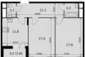 Квартира 2 комнаты 65 м² Развилка, Россия