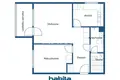 Wohnung 2 zimmer 49 m² Verwaltungsgemeinschaft Helsinki, Finnland
