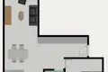 Apartamento 2 habitaciones 57 m² Cracovia, Polonia