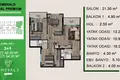 Wohnung 4 zimmer 94 m² Mezitli, Türkei