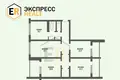 4 room apartment 81 m² Muchaviecki sielski Saviet, Belarus