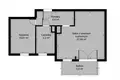 Appartement 2 chambres 50 m² en Poznan, Pologne