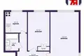 Квартира 2 комнаты 43 м² Солигорск, Беларусь