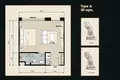 Apartamento 1 habitacion 30 m² Choeng Thale, Tailandia