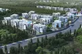 Residential complex Low-rise residence with swimming pools at 400 meters from the sea, Bodrum, Turkey