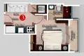 Wohnung 1 Schlafzimmer  Dominikanische Republik, Dominikanische Republik