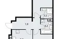 3 room apartment 62 m² Vnukovo, Russia
