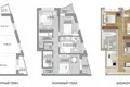 Квартира 4 комнаты 73 м² Минск, Беларусь