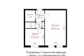 Apartamento 1 habitación 37 m² Minsk, Bielorrusia