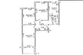 3 room apartment 66 m² Minsk, Belarus