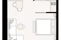 Kawalerka 48 m² Dubaj, Emiraty Arabskie