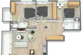 4 room apartment 118 m² Klaipėda, Lithuania