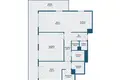 Квартира 3 комнаты 95 м² Варшава, Польша