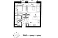 Квартира 2 комнаты 41 м² Лодзь, Польша