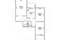 3 room apartment 67 m² Muchaviecki sielski Saviet, Belarus