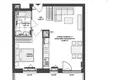 1 bedroom apartment 45 m² Gdansk, Poland