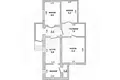 3 room apartment 58 m² Brest, Belarus