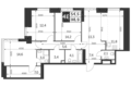 4 room apartment 99 m² Konkovo District, Russia