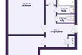 2 room apartment 46 m² Minsk, Belarus