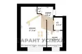 1 room apartment 29 m² Brest, Belarus