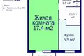 1 room apartment 28 m² Minsk, Belarus