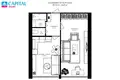 Квартира 2 комнаты 40 м² Вильнюс, Литва