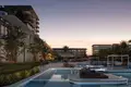 Kompleks mieszkalny New residence Bayline & Avonlea with swimming pools and a park close to a highway and a marina, Port Rashid, Dubai, UAE