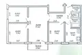 Wohnung 4 zimmer 59 m² Minsk, Belarus