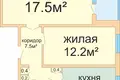 Квартира 2 комнаты 50 м² Минск, Беларусь