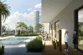 Complejo residencial Residential complex with swimming pools and a spacious co-working centre, in the green area of JVC, Dubai, UAE