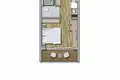 Wohnung 26 m² Tivat, Montenegro
