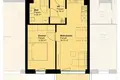 2 room apartment 41 462 m² Gerasdorf bei Wien, Austria