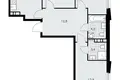 3 room apartment 73 m² poselenie Sosenskoe, Russia