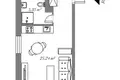 Mieszkanie 1 pokój 31 m² Wilno, Litwa