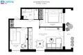3 room apartment 53 m² Vilnius, Lithuania