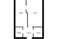 2 room apartment 37 m² Warsaw, Poland