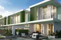 Residential complex Elite villas and townhouses surrounded by greenery and parks in the quiet and peaceful area of Damac Hills 2, Dubai, UAE