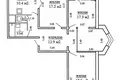 Mieszkanie 3 pokoi 82 m² Mińsk, Białoruś