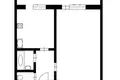 Apartamento 1 habitación 38 m² San Petersburgo, Rusia