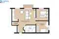 Wohnung 3 zimmer 68 m² Uzliedziai, Litauen